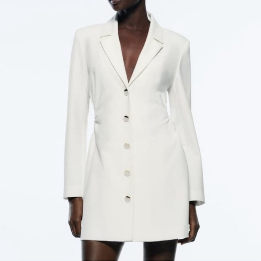 BNWT ZARA SIDE CUT OUT BLAZER JUMPSUIT SZ SMALL